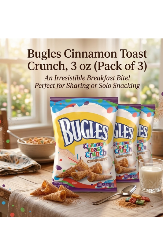 Bugles Crunch, 3 oz (Pack of 3)