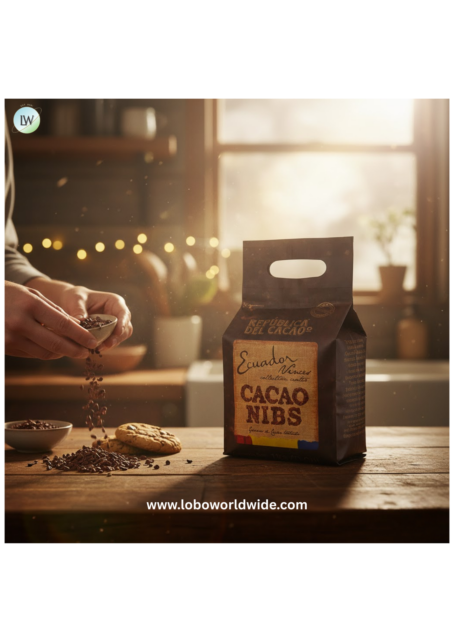 Republica del Cacao Vinces Cacao Nibs 2.2 lb.