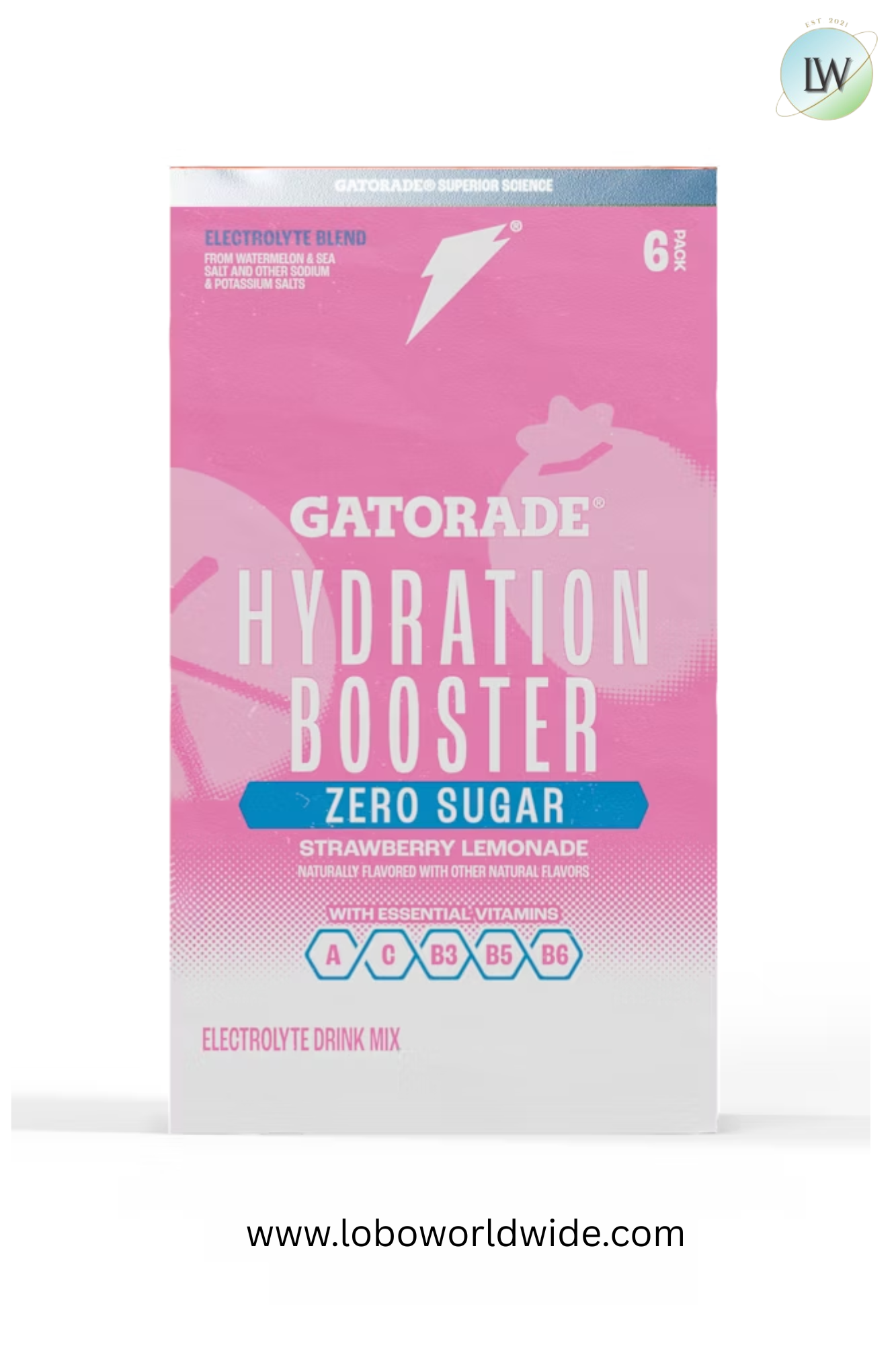 Gatorade Hydration Booster Zero Sugar,  (Pack of 18)(Various Flavours)