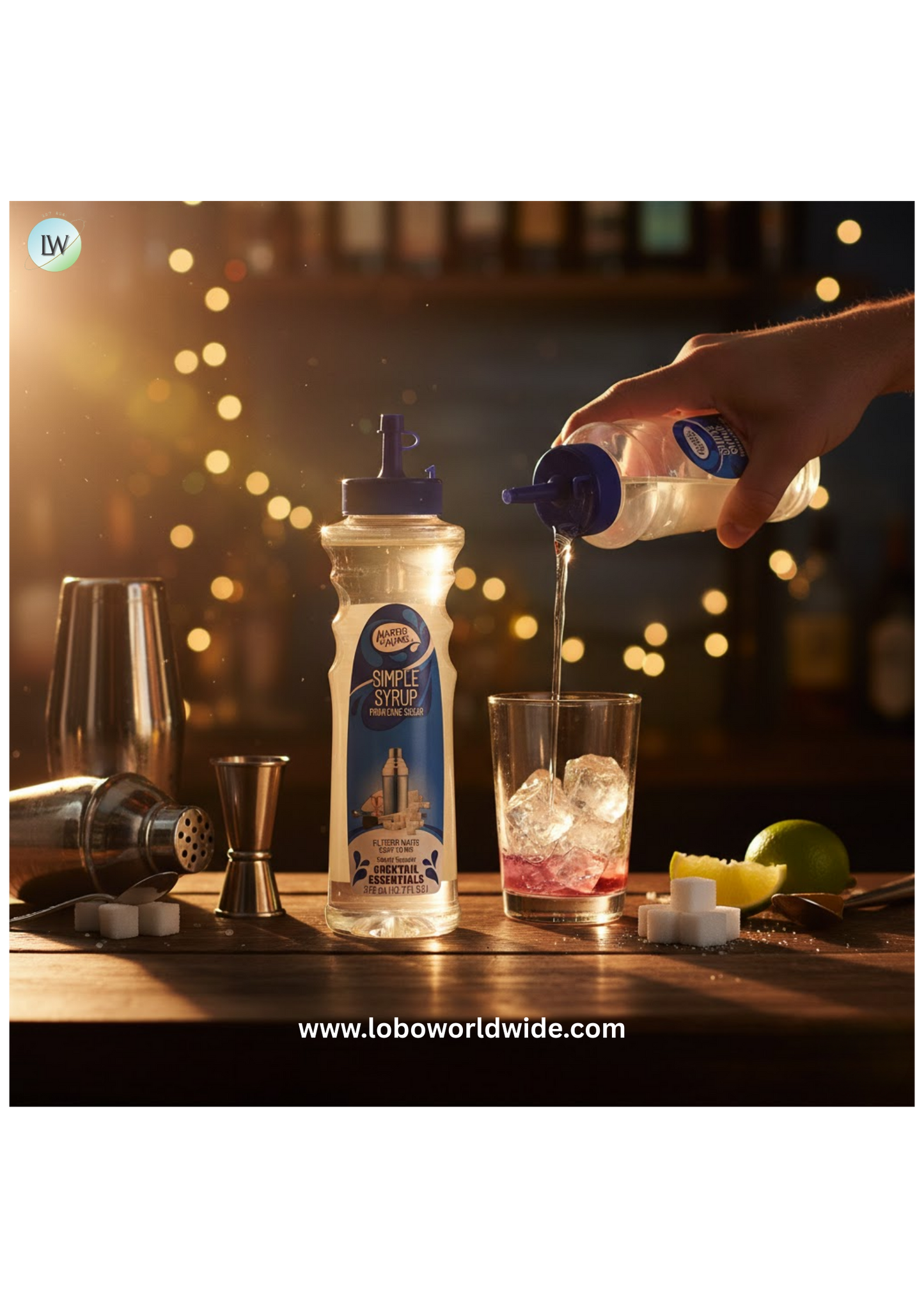 Master of Mixes Simple Syrup 375 mL