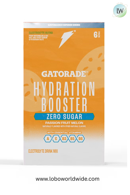 Gatorade Hydration Booster Zero Sugar,  (Pack of 18)(Various Flavours)