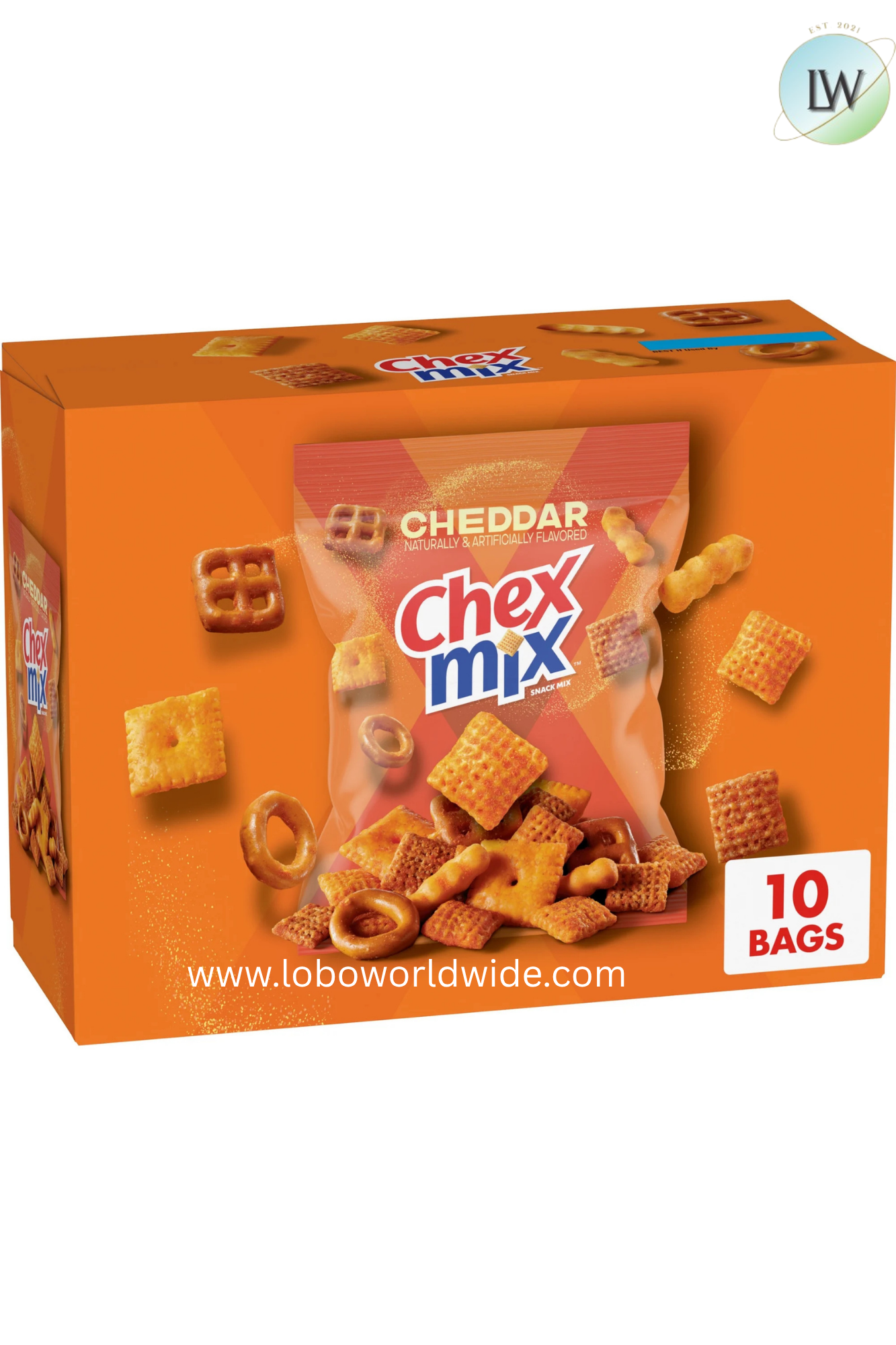 Chex Mix Cheddar Snack Mix, 1.75 oz (Various Sizes)