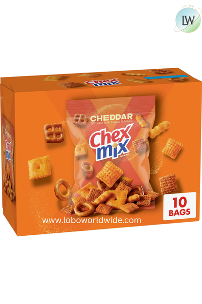Chex Mix Cheddar Snack Mix, 1.75 oz (Various Sizes)