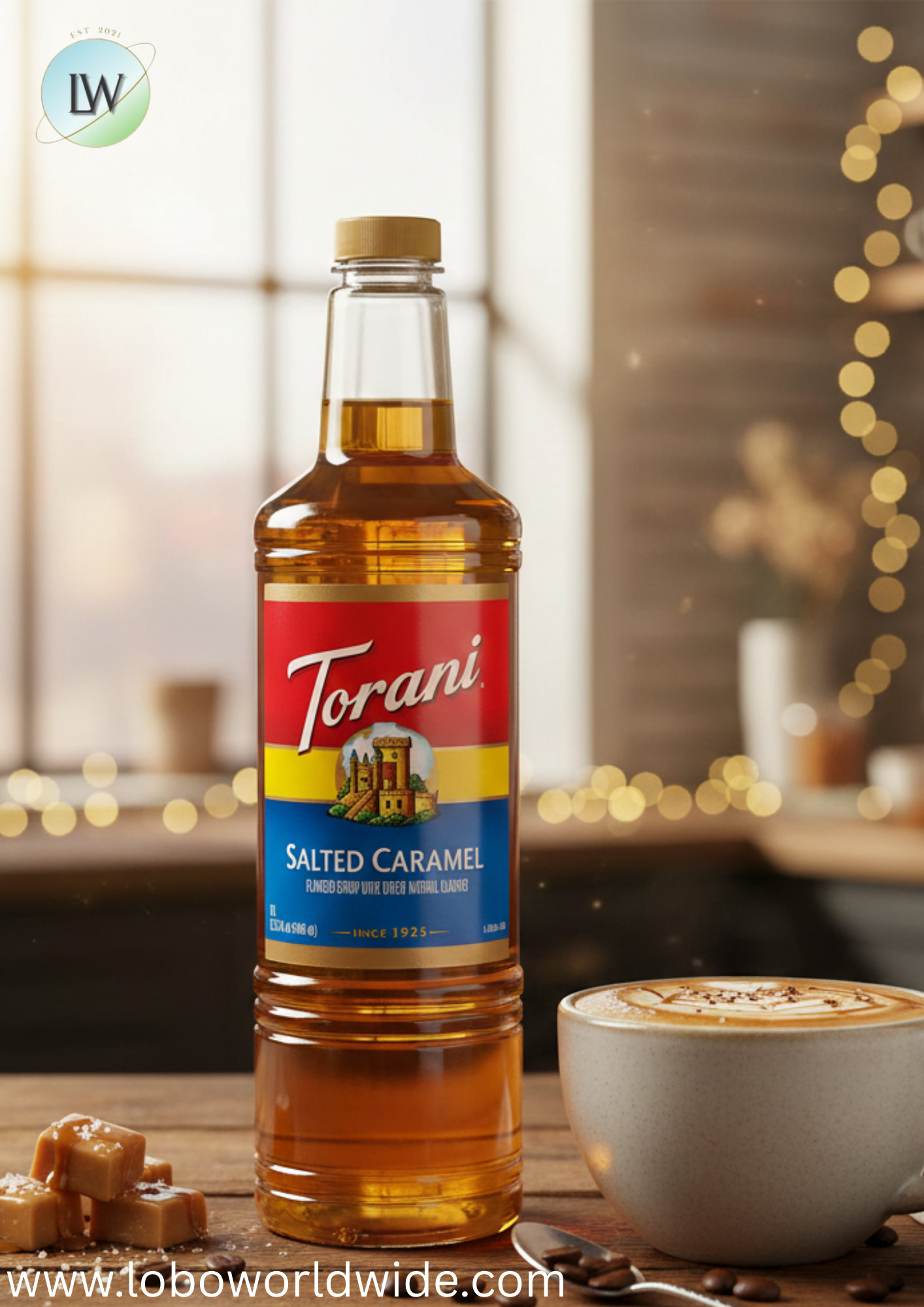 Torani Flavoring Syrup Plastic Bottle 1 Liter (Various Flavors)