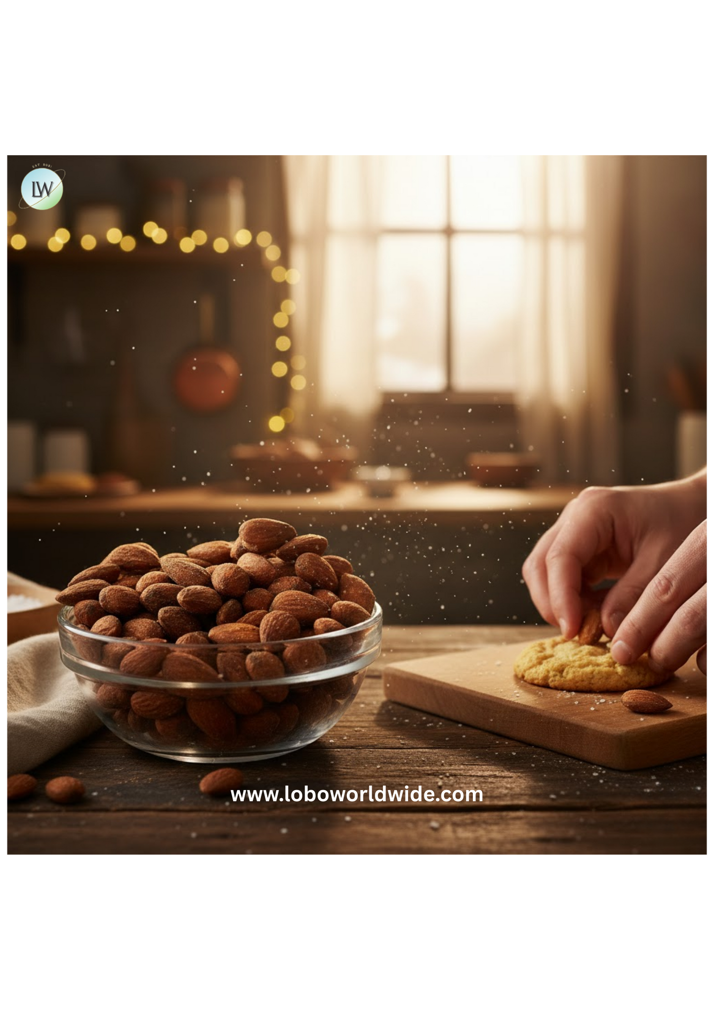 Blue Diamond Roasted Salted Whole Almonds 25 lb