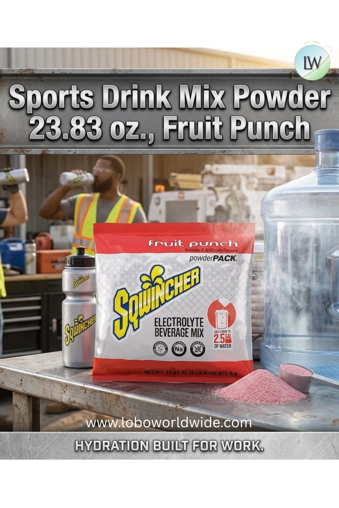 Sports Drink Mix Powder 23.83 oz.(Various Flavours)