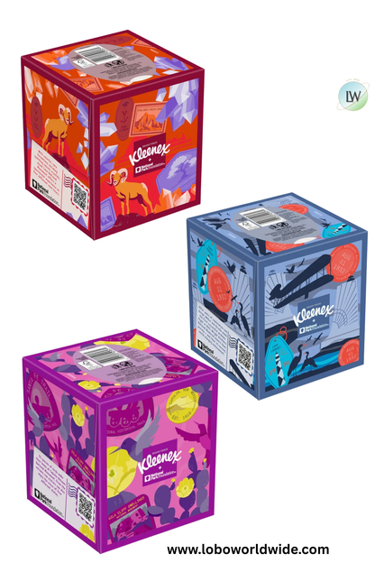 Kleenex Soothing Lotion Facial Tissue, 3-Ply, 85-count, 12-pack