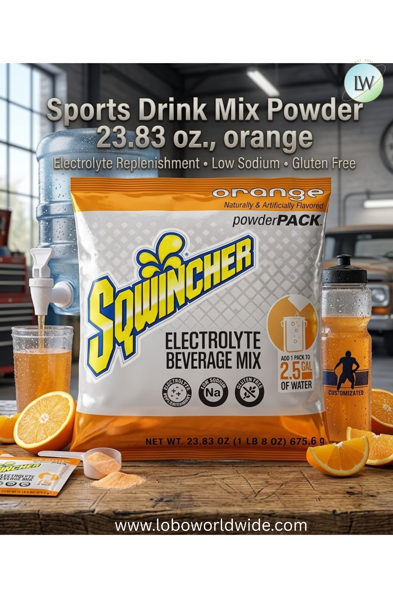 Sports Drink Mix Powder 23.83 oz.(Various Flavours)