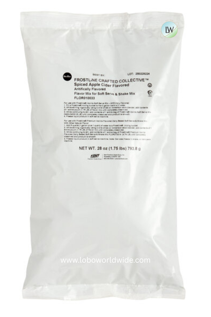 Frostline Spiced Apple Cider Soft Serve Mix, 1.75 lb.