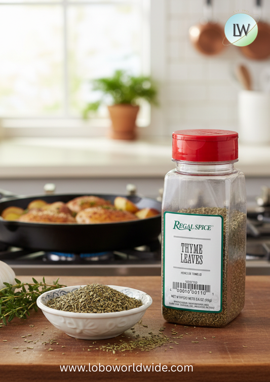 Regal Thyme Leaves - 3.5 oz.