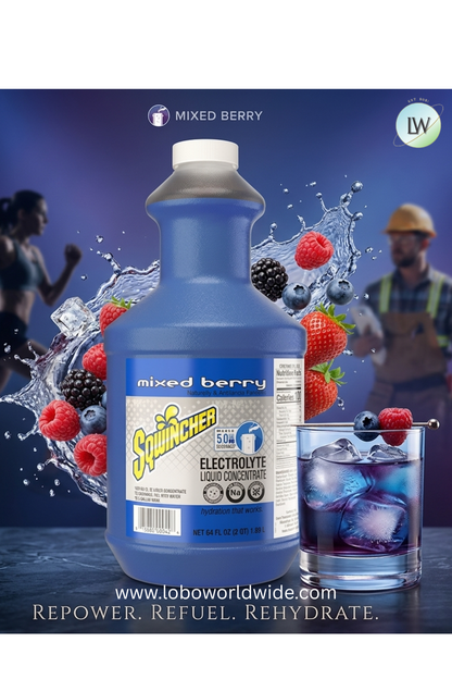Sports Drink Mix Powder 64 oz.(Various Flavours)