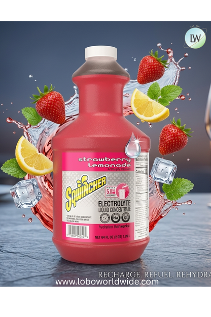 Sports Drink Mix Powder 64 oz.(Various Flavours)