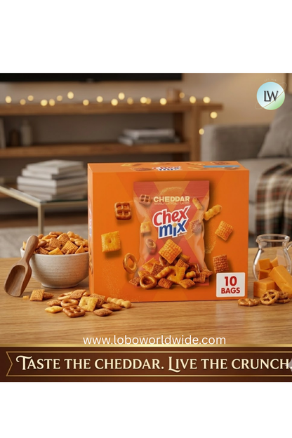 Chex Mix Cheddar Snack Mix, 1.75 oz (Various Sizes)