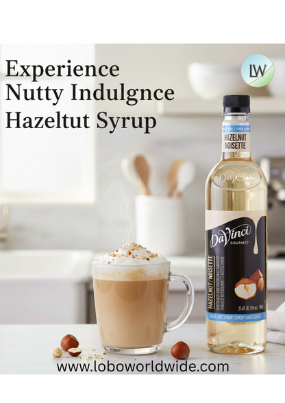 DaVinci Gourmet Sugar-Free Flavoring Syrup 750 mL - 4/Case (Various Flavors)