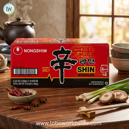 Nong Shim Ramyun Noodle Soup, 16 pk./4.2 oz.