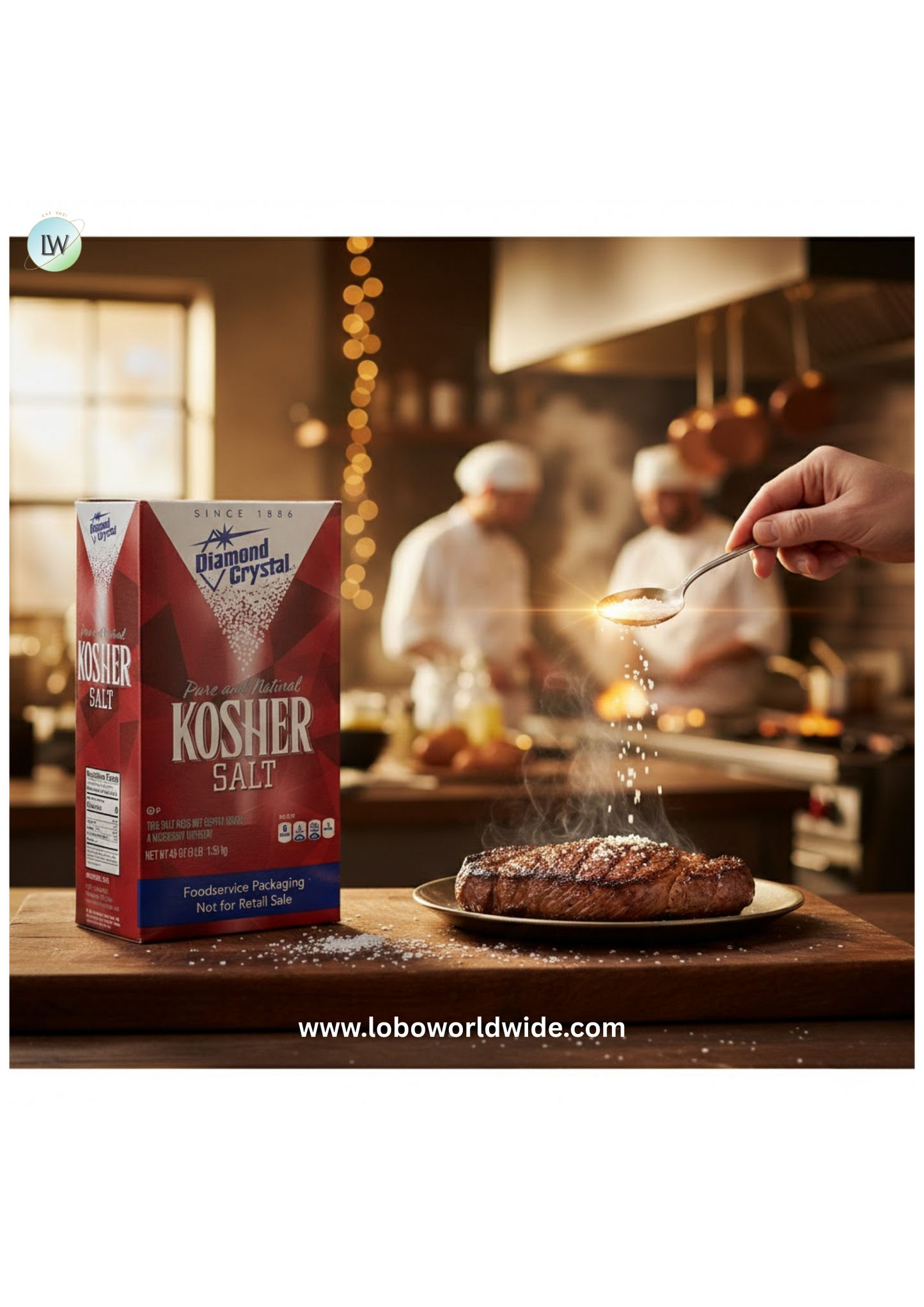 Diamond Crystal 3 lb. Kosher Salt