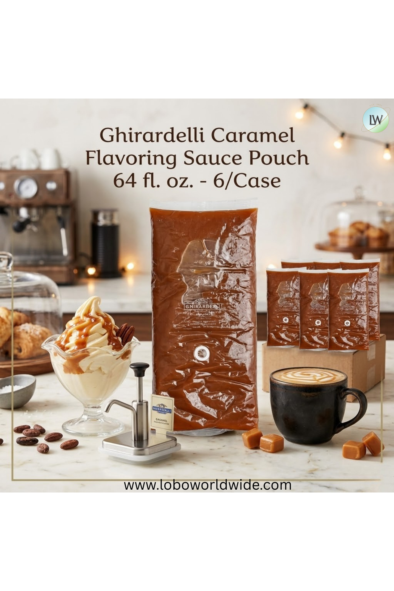 Ghirardelli Flavoring Sauce Pouch