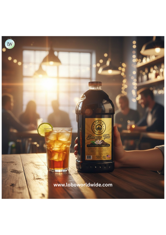 Lotus Plant Energy Naturally Sweetened Tea 5:1 Concentrate 64 fl. oz.