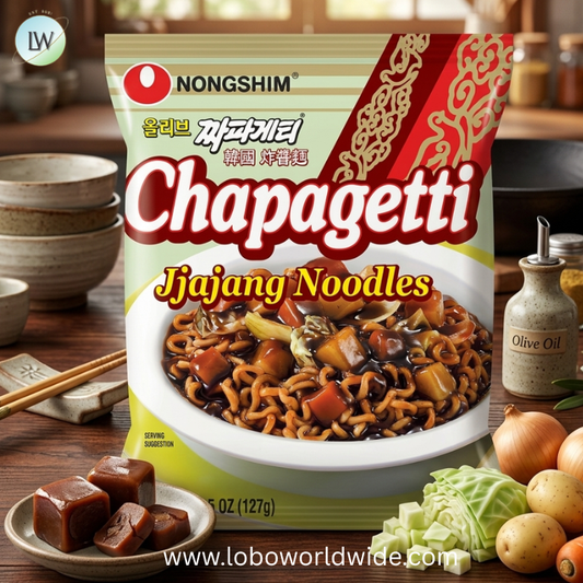 Nongshim Ramen Noodles, Gourmet Instant Ramen, Premium Microwavable Noodle, Chapagetti, 4.5 Ounce (Pack of 4)