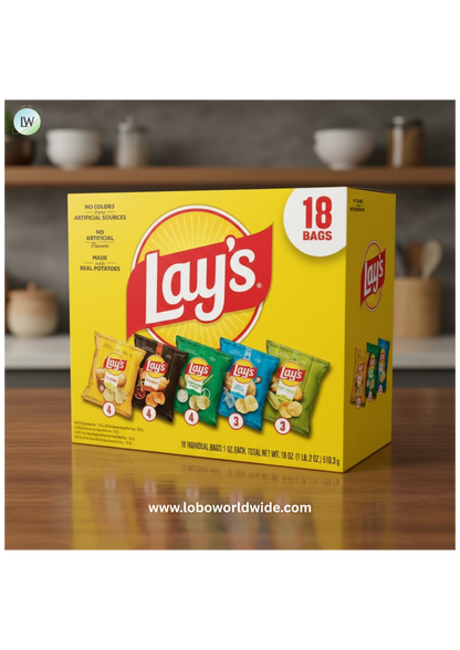 Lay's Snacks Mix Variety Pack, 1 oz, 18 Count