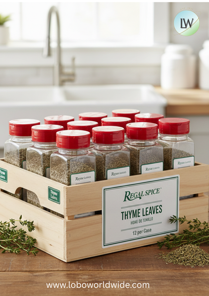 Regal Thyme Leaves - 3.5 oz.
