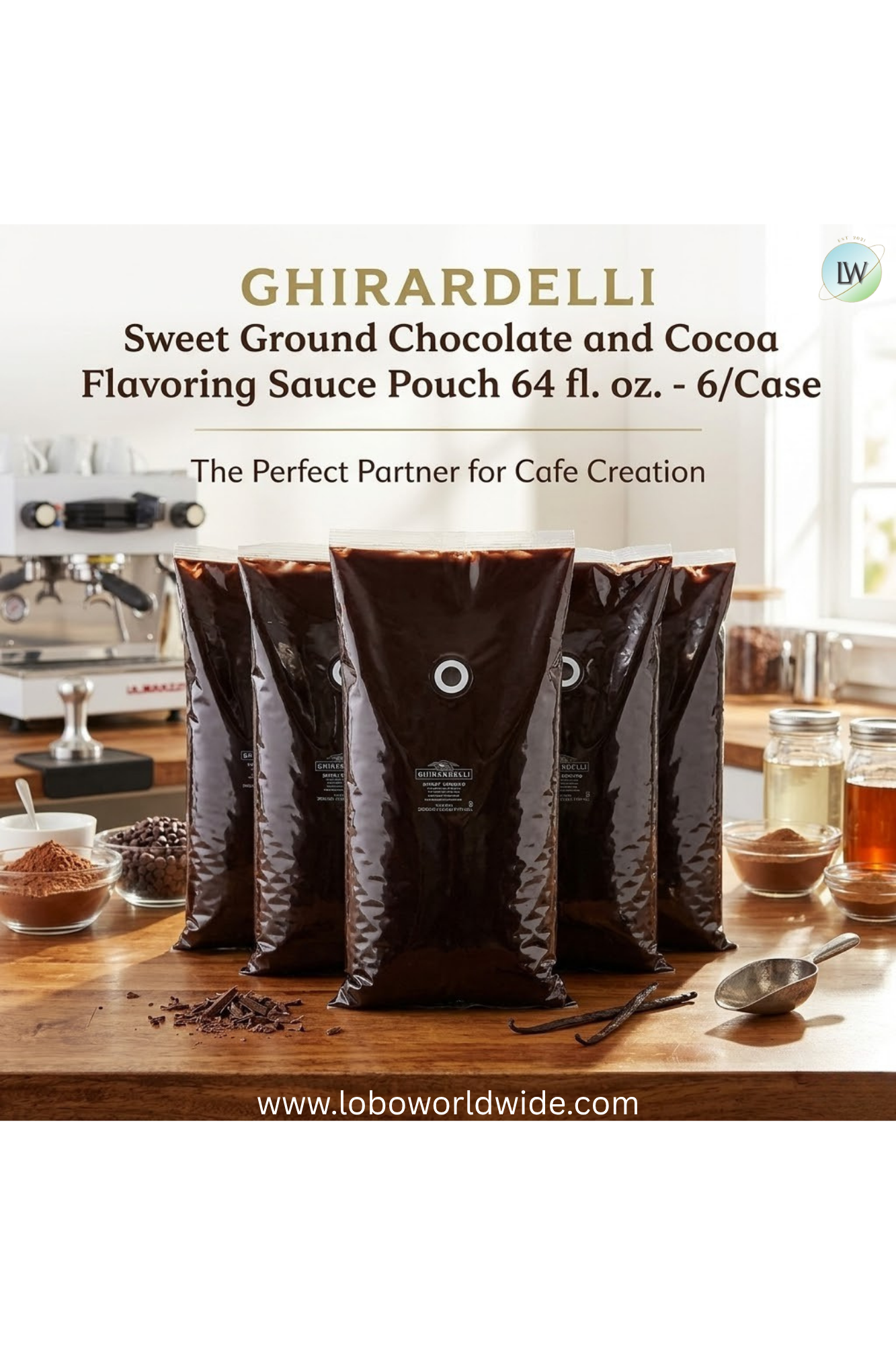 Ghirardelli Flavoring Sauce Pouch