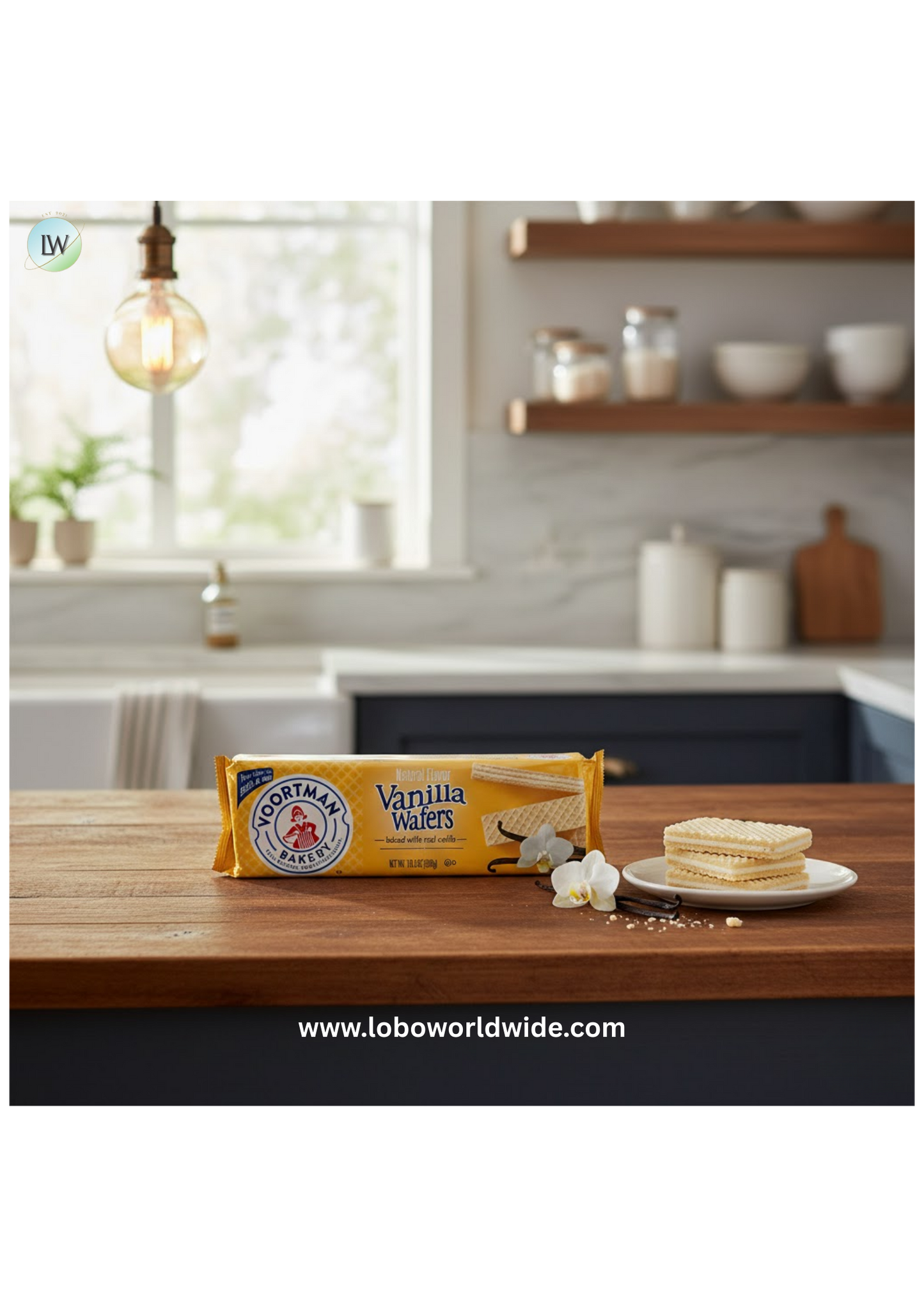 Voortman 10.6 oz Vanilla Wafer