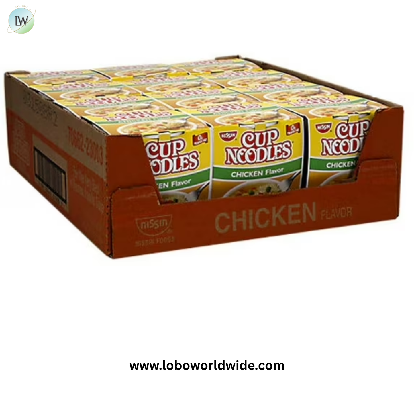 Nissin Foods Top Ramen Chicken Flavor Cup Noodles - Chicken - 2.25 Oz - 12 / Carton