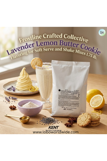 Frostline Lavender Lemon Butter Cookie Flavor, 1.75 lb.