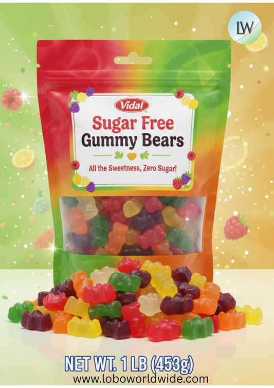 Vidal Sugar Free Gummy Bears(Various Sizes)