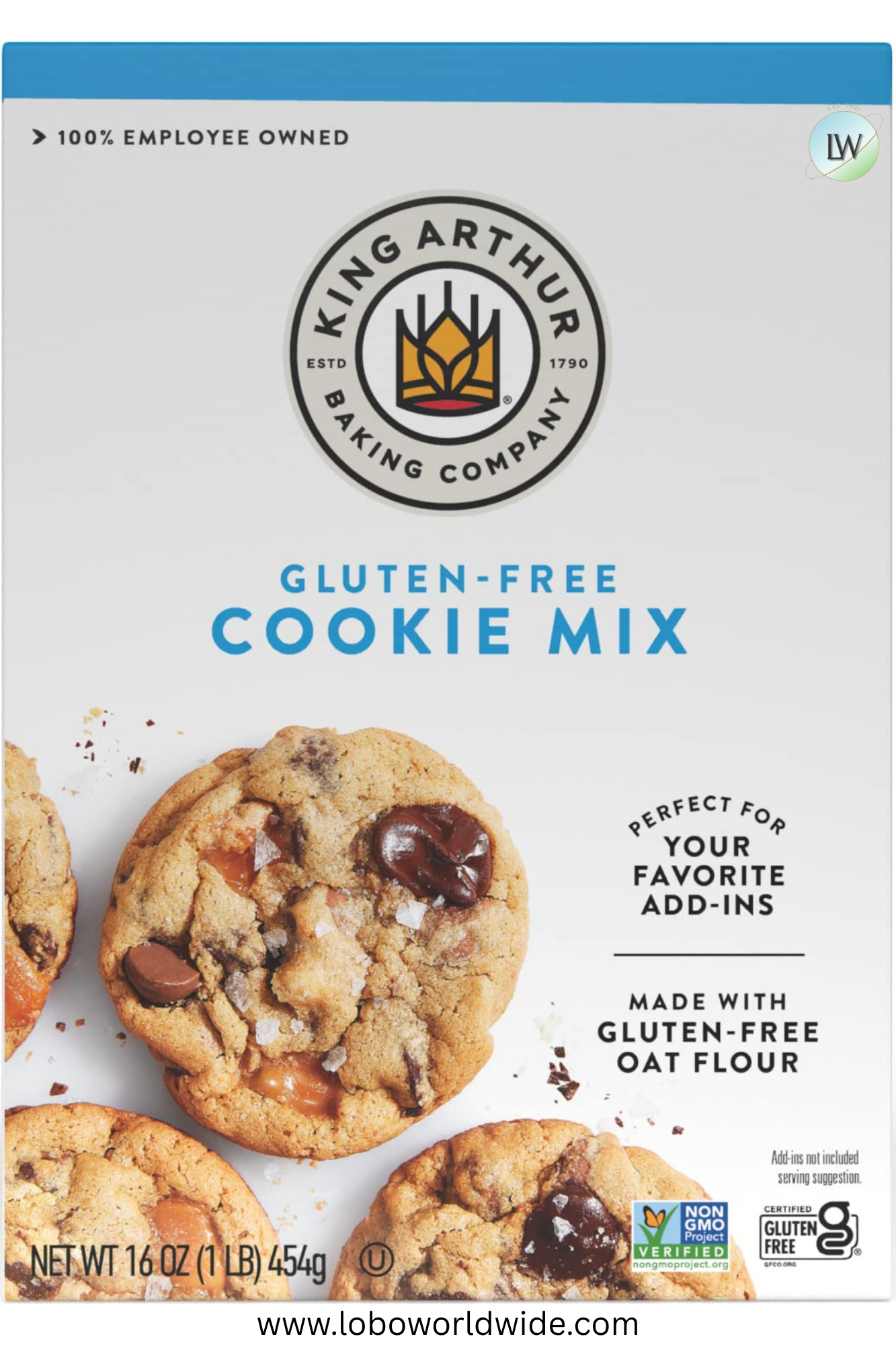 King Arthur, Gluten-Free Cookie Mix, 16 oz.