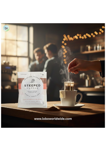 Steeped Coffee Single Serve Bag - 100/Case