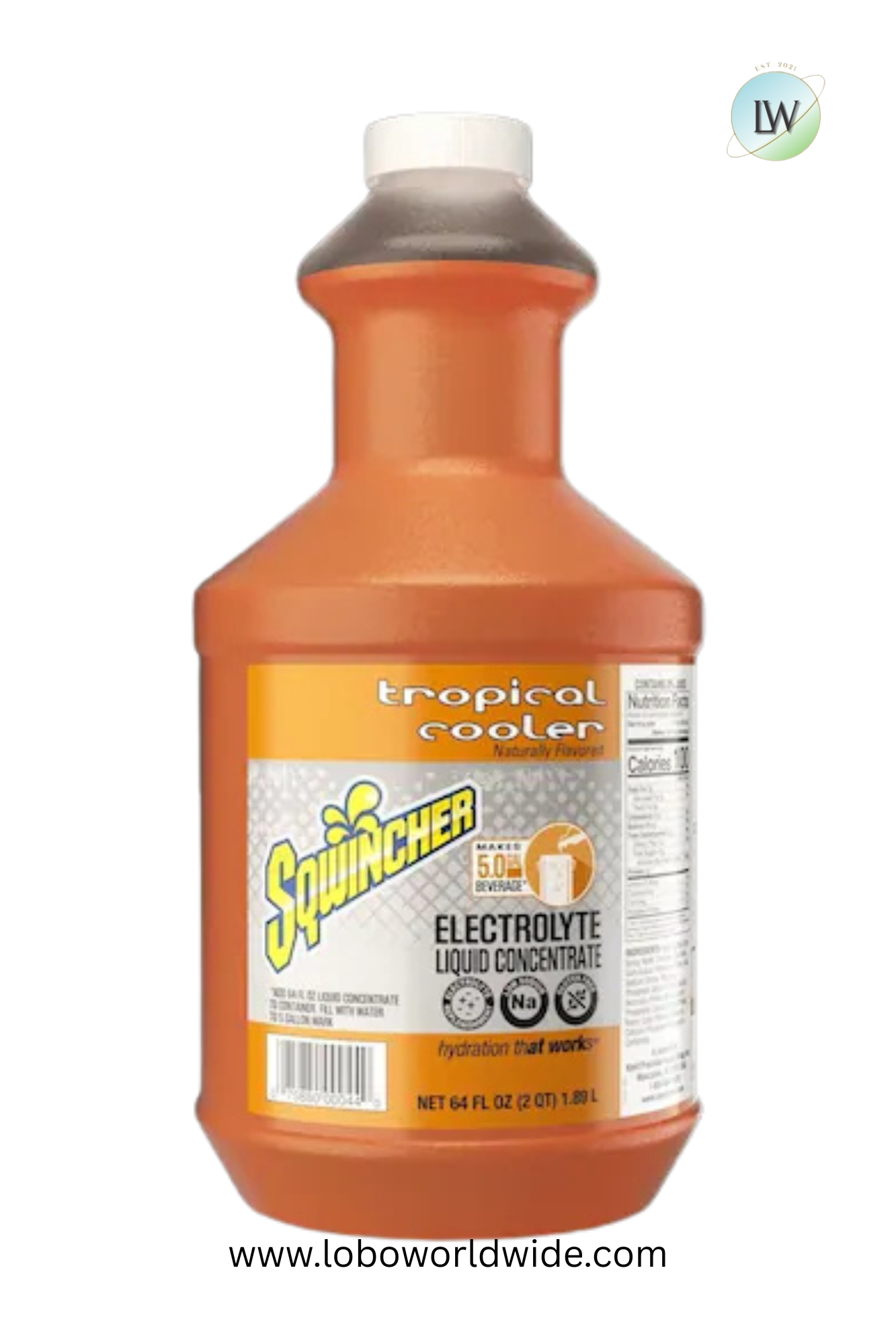 Sports Drink Mix Powder 64 oz.(Various Flavours)