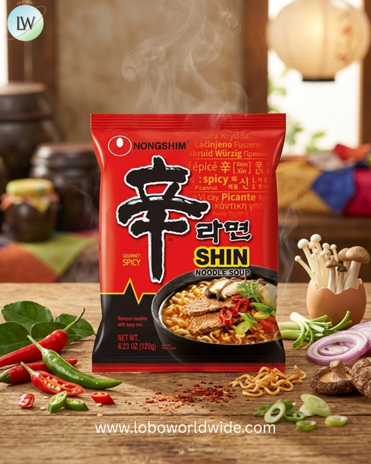 Nongshim Gourmet Spicy Shin Ramyun Noodle Soup, 4.2 Ounce -- 10 per case