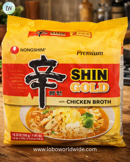 Nongshim Shin Gold Ramyun Noodles, 18.32 Ounce -- 4 per case