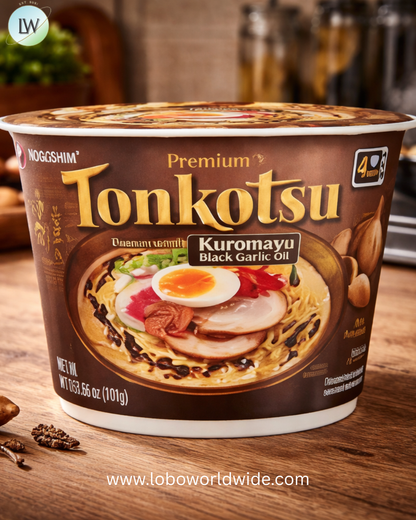Nongshim Tonkotsu Noodle Soup Bowl, 3.56 Ounce -- 6 per case