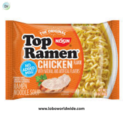Nissin Top Ramen Chicken Flavor Noodle Soup, 48 pk./3 oz.