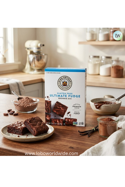 King Arthur Gluten Free Fudge Brownie Mix, 17 oz.