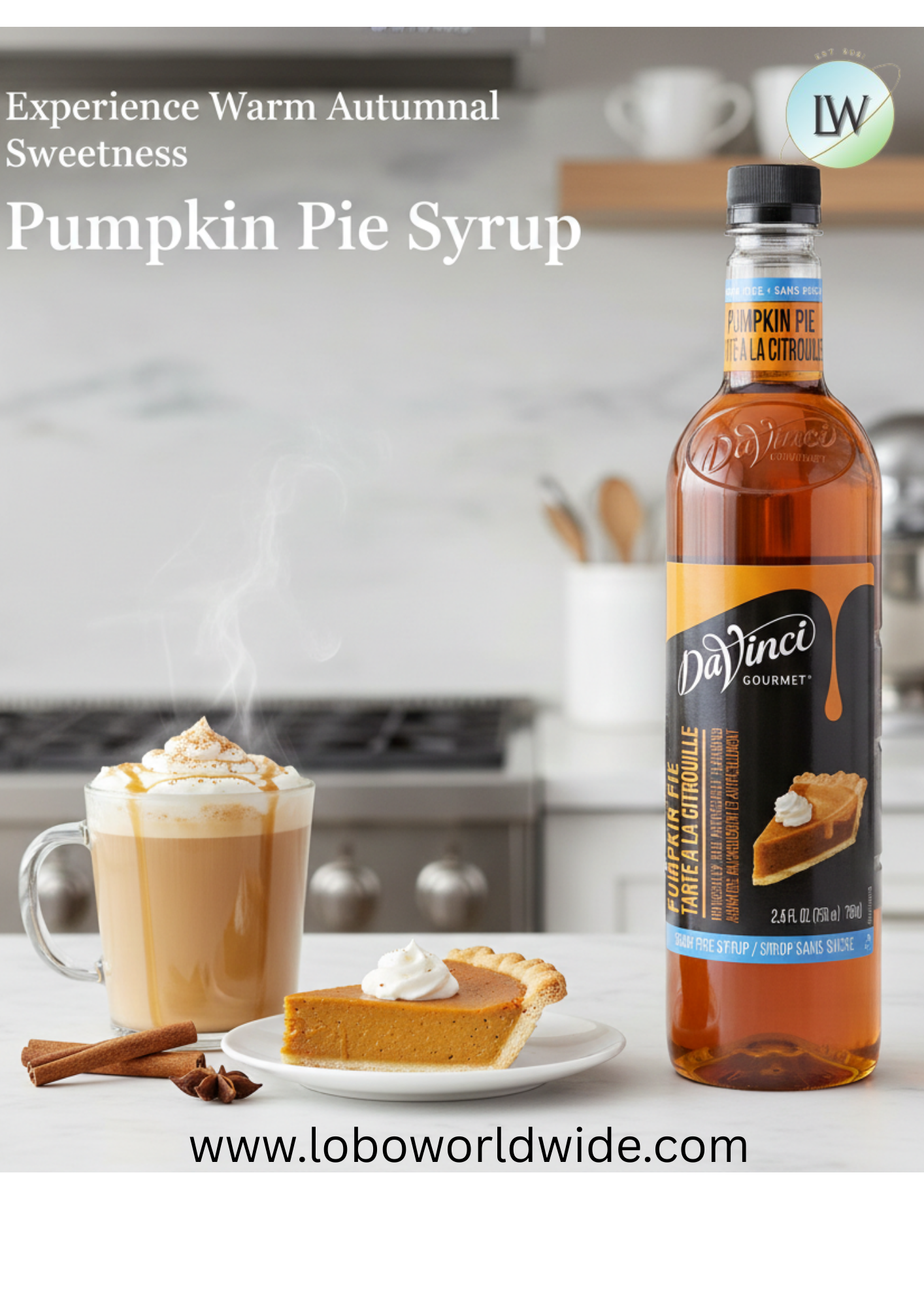 DaVinci Gourmet Sugar-Free Flavoring Syrup 750 mL - 4/Case (Various Flavors)