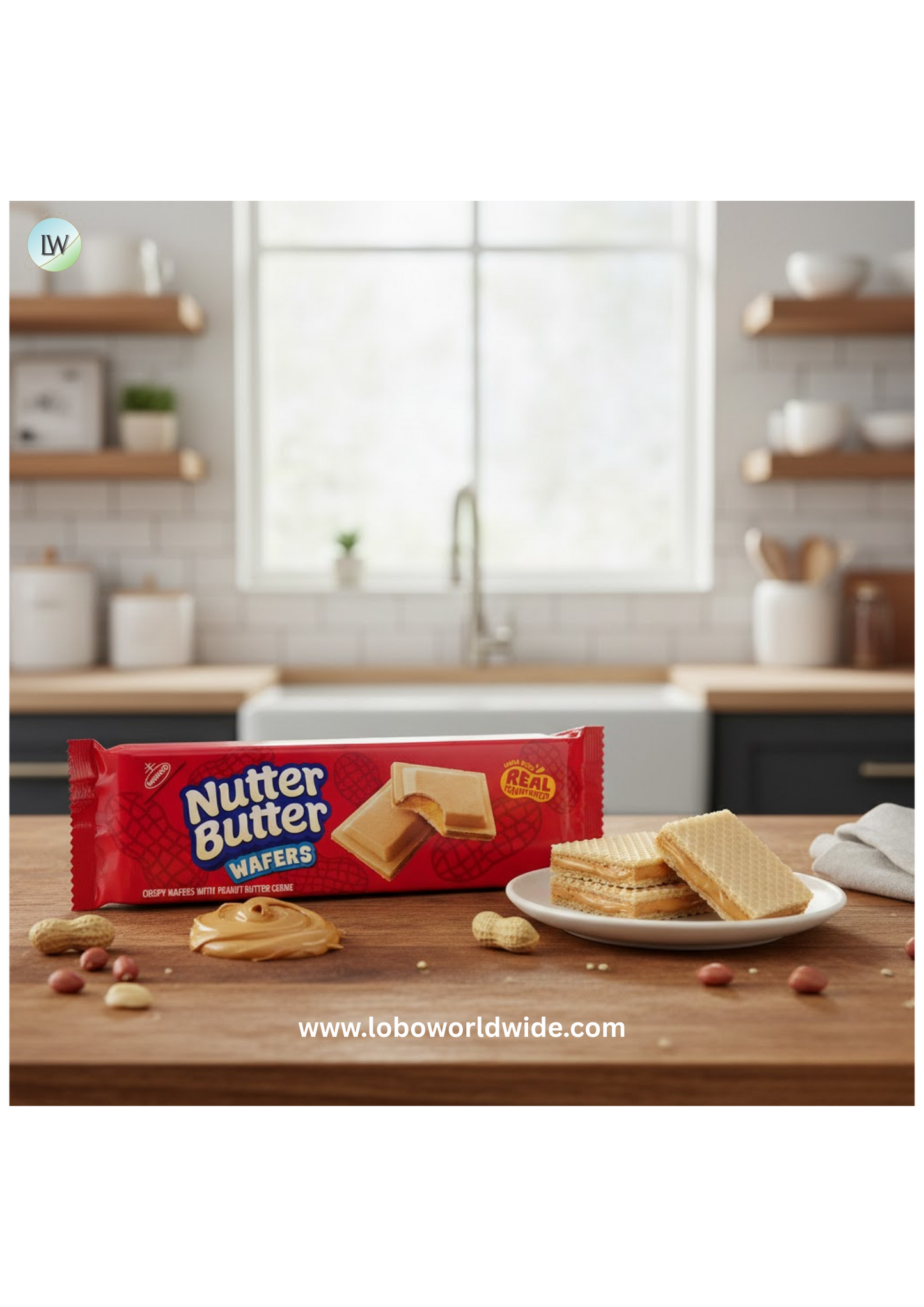 Nutter Butter Peanut Butter Wafer Cookies, 10.5 oz