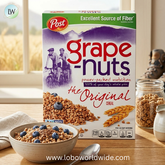 Post Grape-Nuts The Original Non-GMO Cereal 20.5 oz. Box (Pack of 12)