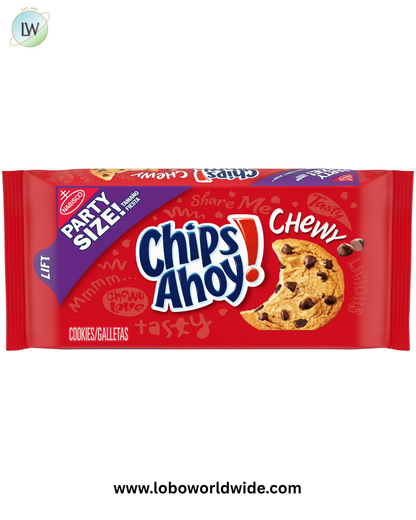 (6 pack) CHIPS AHOY! Chewy Chocolate Chip Cookies, Party Size, 26 oz