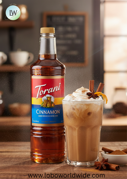 Torani Flavoring Syrup Plastic Bottle 1 Liter (Various Flavors)