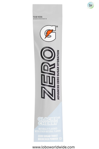 Gatorade Zero sugar hydration - 32 sticks (Pack of 4 with 8 sticks in each pack)(Various Flavours)