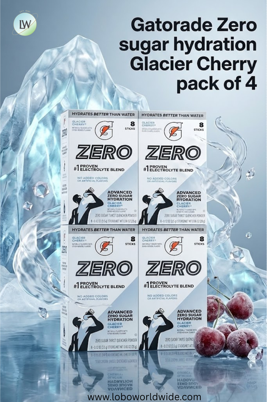 Gatorade Zero sugar hydration - 32 sticks (Pack of 4 with 8 sticks in each pack)(Various Flavours)