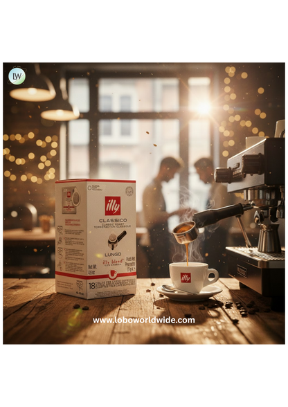 illy Classico  Espresso Pods - 18/Box
