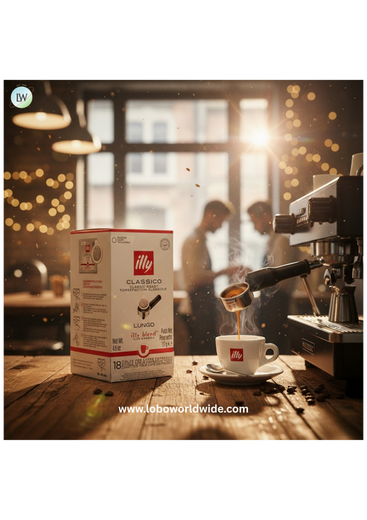 illy Classico  Espresso Pods - 18/Box
