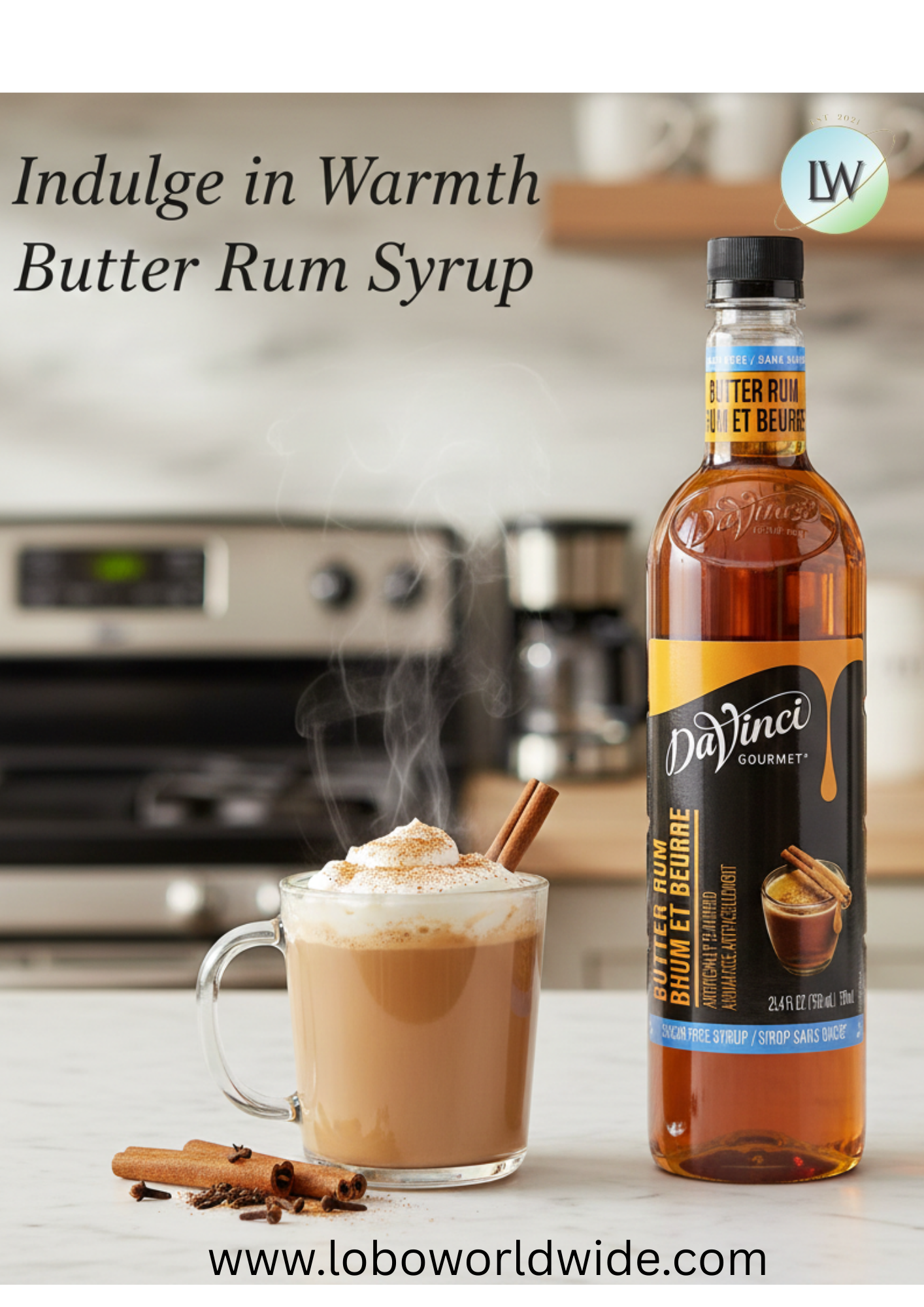 DaVinci Gourmet Sugar-Free Flavoring Syrup 750 mL - 4/Case (Various Flavors)
