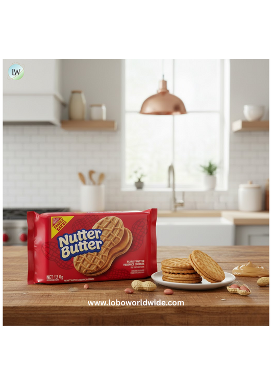 Nutter Butter Family Size Peanut Butter Sandwich Cookies, 16 oz
