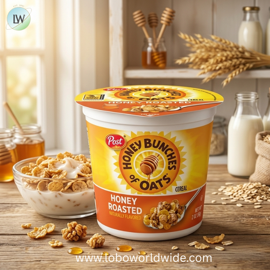 Post Honey Bunches Oats Honey Roasted Cereal, 2 Ounce -- 12 per case